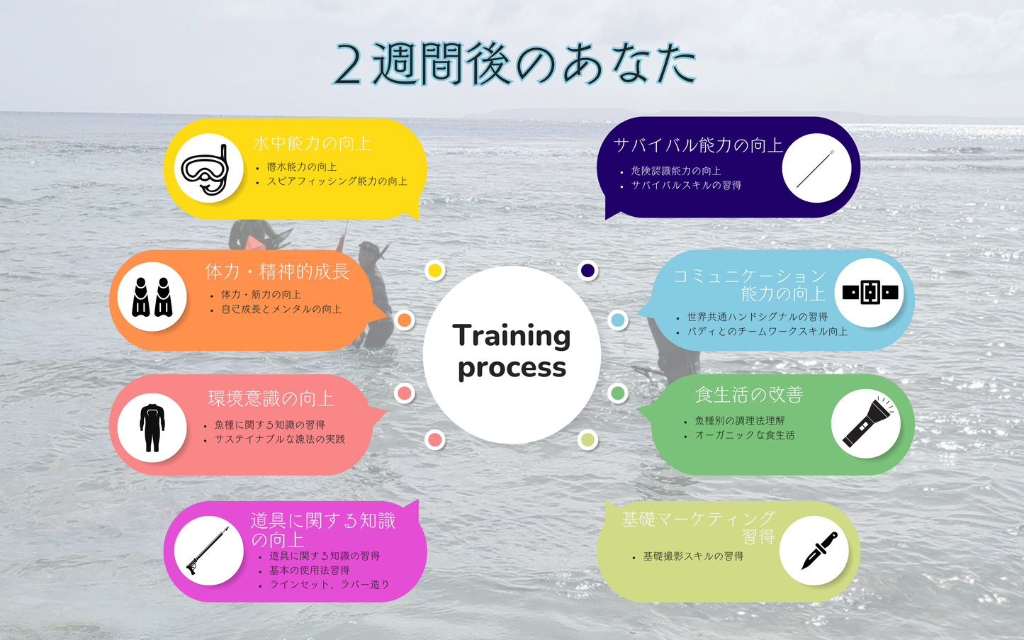 プライベートスピアフィッシングカレッジコース - College Course