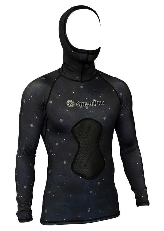 SpearPro Cabrilla Rashguard Top Only - with Hood
