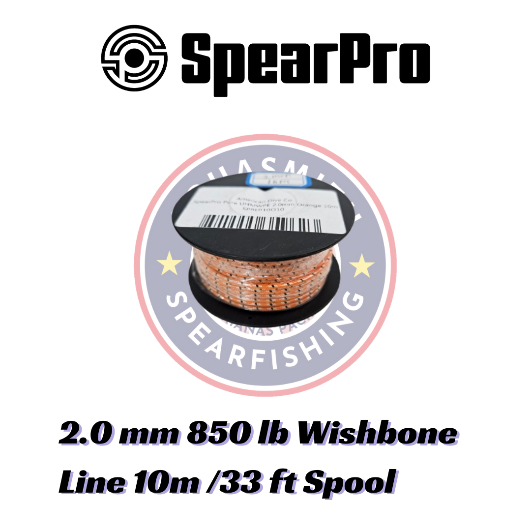 SpearPro 2.0 mm 850 lb Wishbone - 10m /33 ft Spool
