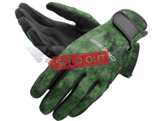 Cressi Hunter Gloves Camo Green-S