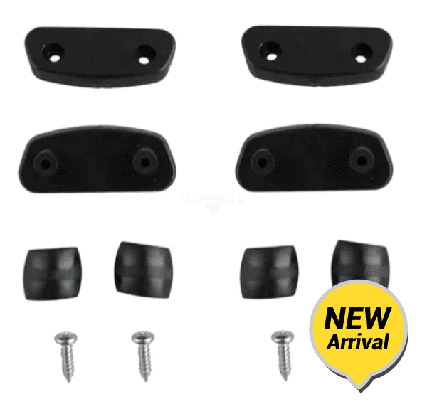 Hammerhead Kaudal Fins Black Screw Kits(Pair)