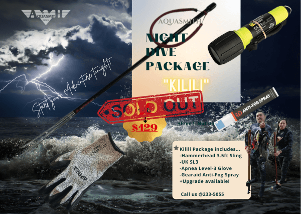 Night Dive Package Kilili