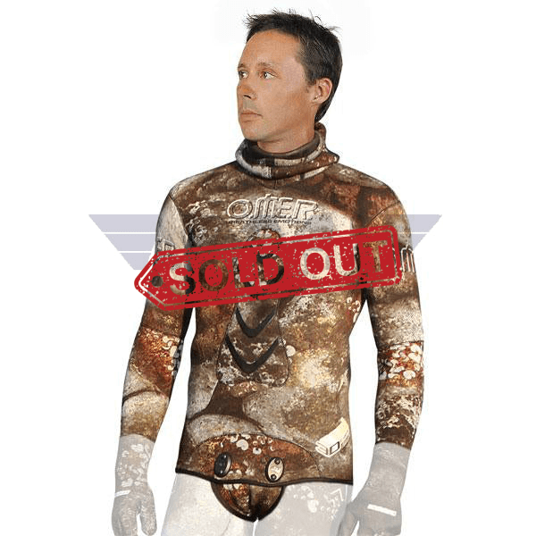 Omer 3D Camo 3Mm Jacket Wetsuit / Rashguard