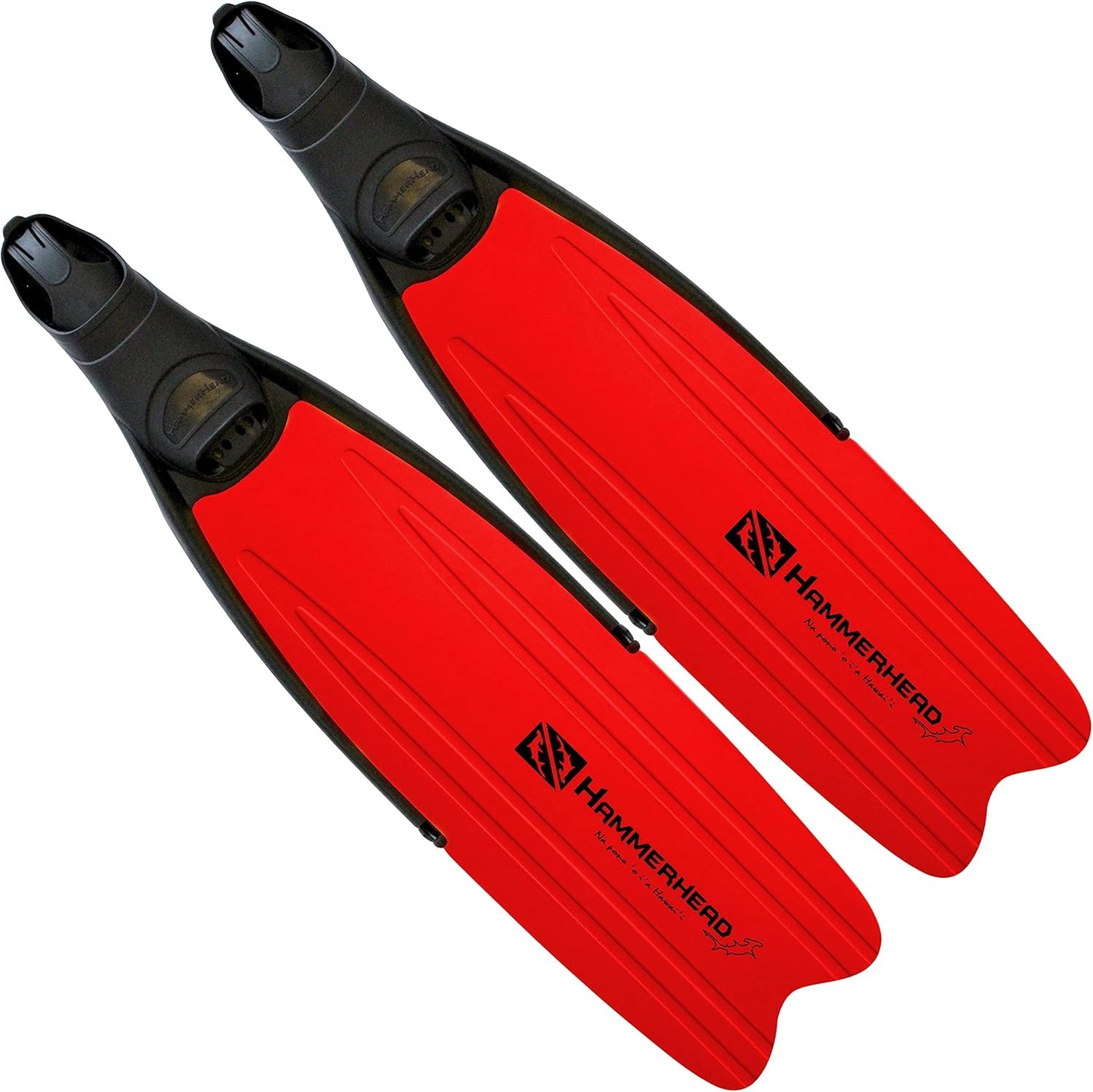 Hammerhead Kaudal Plastic Fins Black