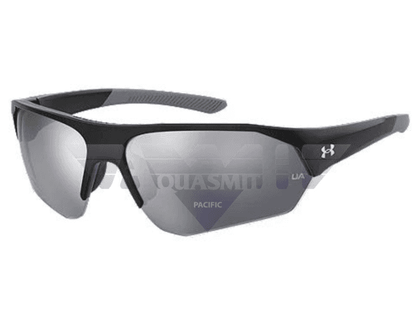 Under Armour Black/grey Silver Mirrored Sunglasses