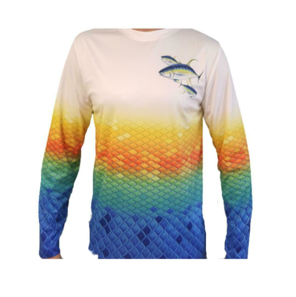 Uv Microfiber Moisture Wicking Fishing Long-Sleeve Shirt Apparel
