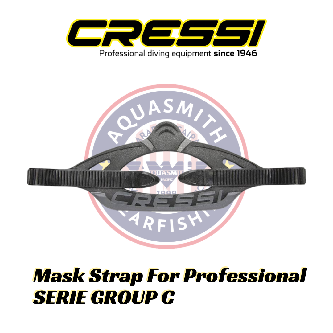 Cressi Mask Strap For Professional SERIE GROUP C