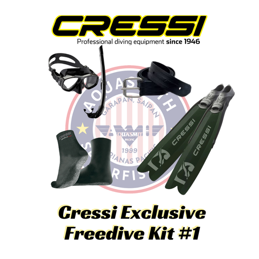 Cressi Exclusive Freedive Combo Kit #1