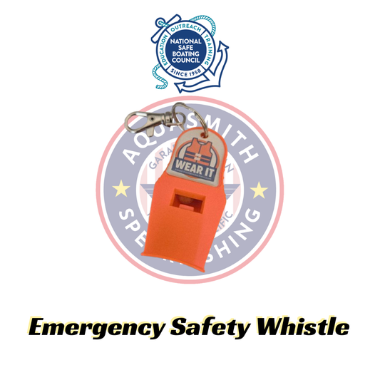Emergency Safety Whistle with Snap Hook