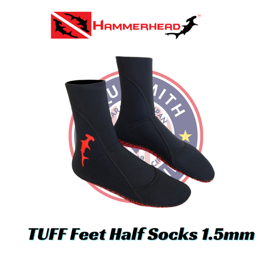 Hammerhead TUFF Feet Half Socks 1.5mm