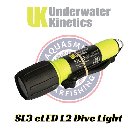 Underwater Kinetics SL3 eLED L2 Dive Light w/Battery included!