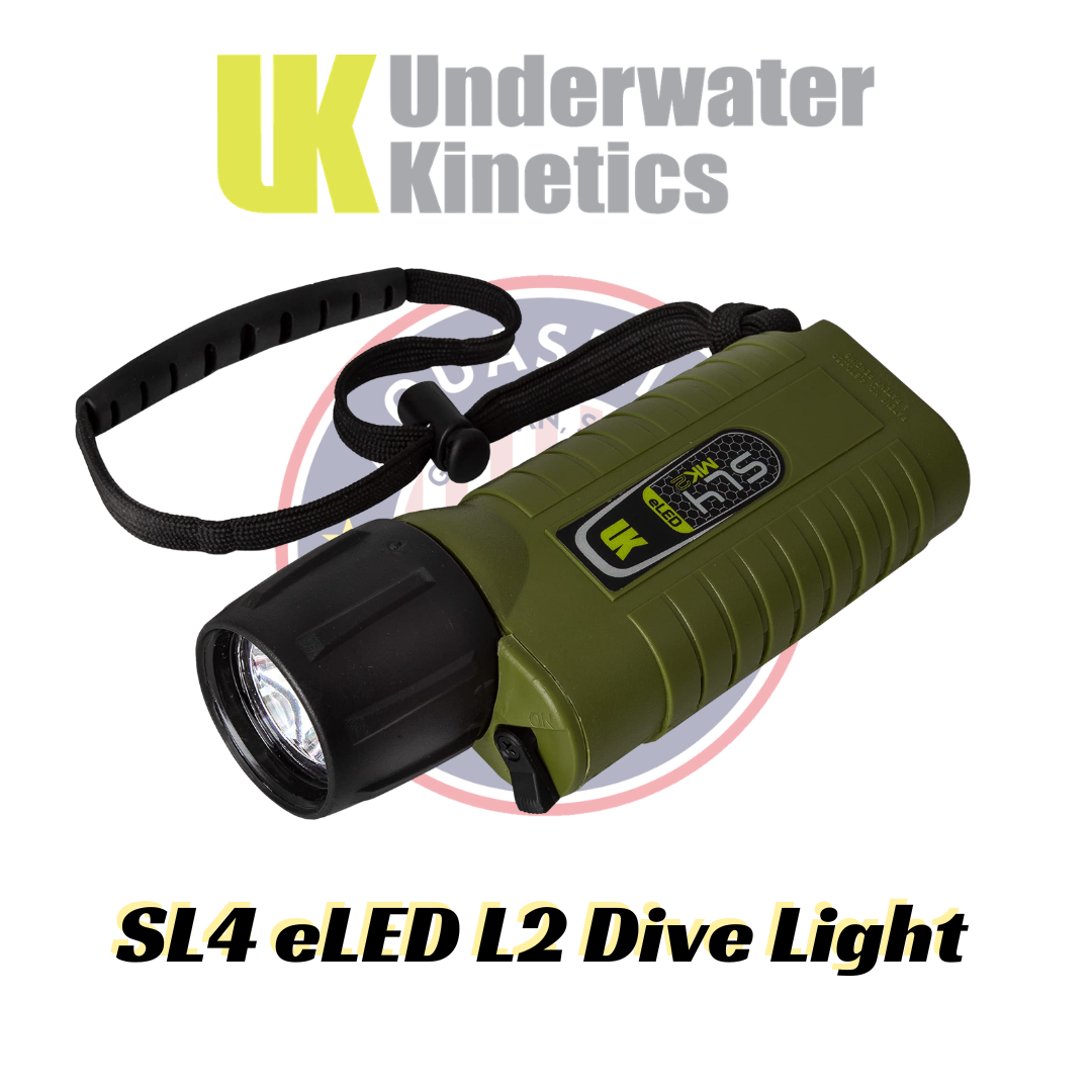 NUUT! Onderwater Kinetics SL4 eLED MK2 Duiklig met battery 
