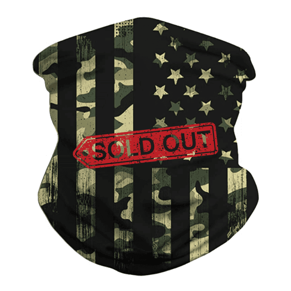 Cooling Face Mask / Neck Gaiter American Camo Apparel