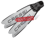 Cressi Gara Modular Impulse Fins White 10-11 (44-45)