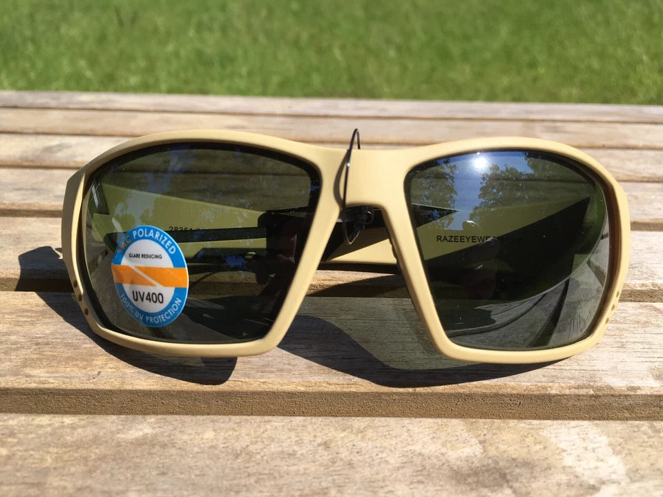 RAZE Sunglasses polarized fishing Amber Lens