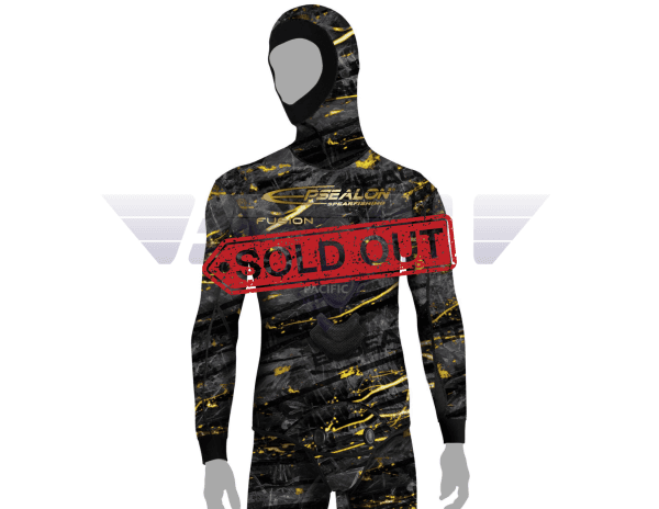 Epsealon Black Fusion Wetsuit 1.5 Mm Top: M / Rashguard