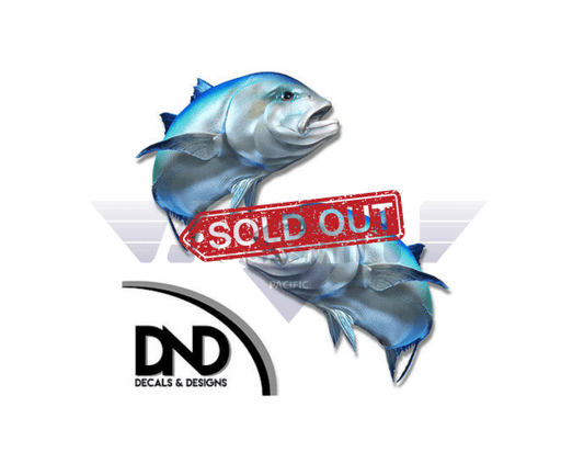 Fish Decal Bumper Sticker Gt Apparel