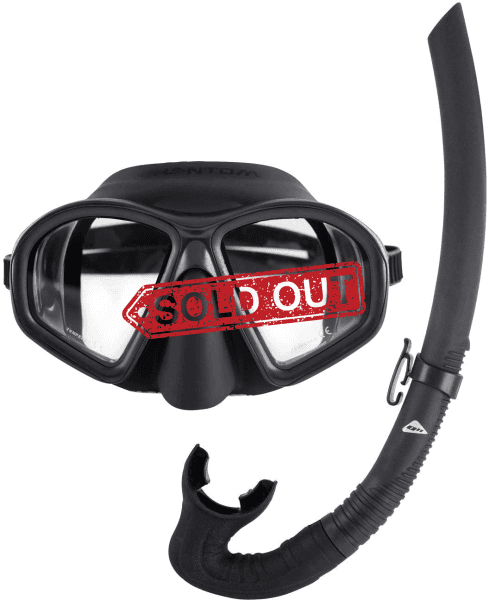 Ocean Hunter Phantom Mask & Snorkel +Bag Set Masks
