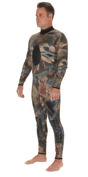 Riffe Covi-Tek Camo 1.5Mm Steamer Wetsuit / Rashguard