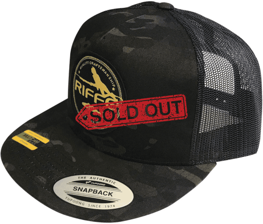 Riffe Trucker Hat Camo Apparel