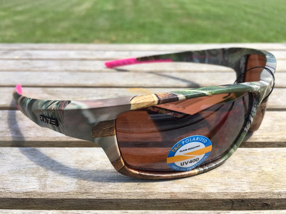 RAZE Sunglasses polarized fishing Amber Lens