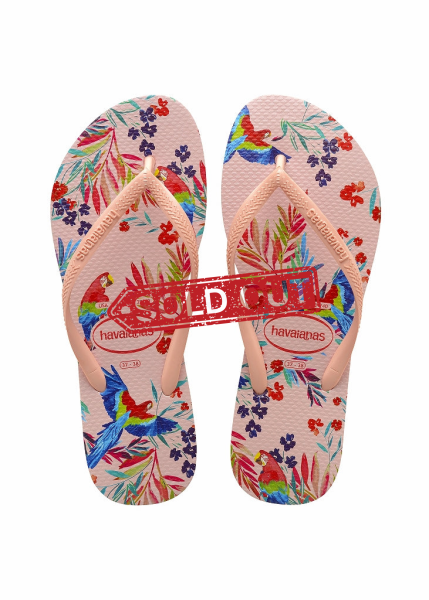 Slim Tropical Floral Sandal 39/40 Sandals