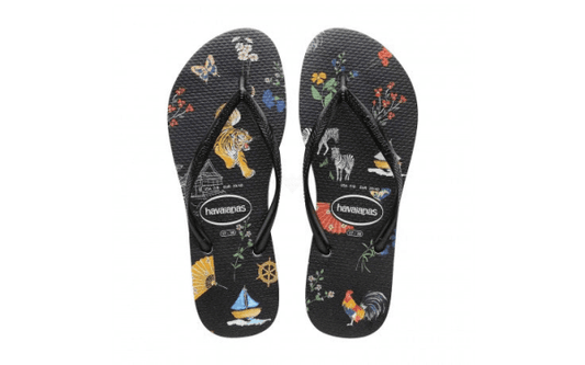 Slim Wild Animal Tiger Sandals
