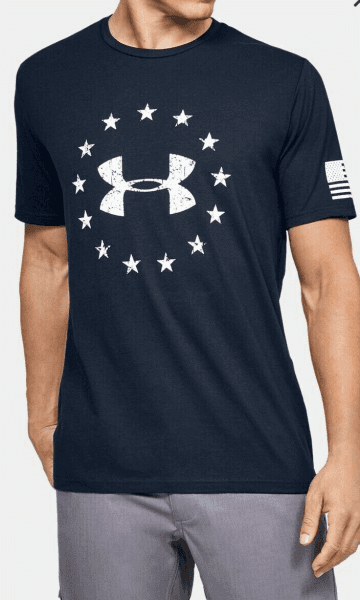 Under Armour Freedam T-Shirt Apparel