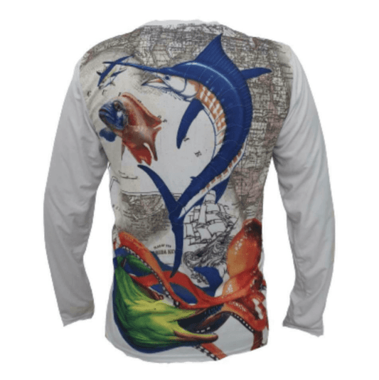 Uv Microfiber Moisture Wicking Fishing Long-Sleeve Shirt Apparel
