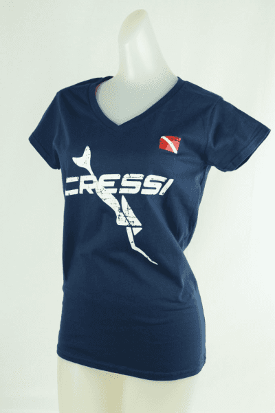Womens Cressi Limited T-Shirt 100% Organic Cotton Apparel