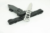 9 Serrated Fixed Blade Stainless Steel Knife Knives