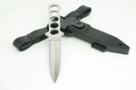 9 Serrated Fixed Blade Stainless Steel Knife Knives