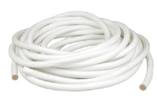 Spearpro Extreme White Over Amber Rubber 14Mm (Price Per Inch) In Rubber Bands